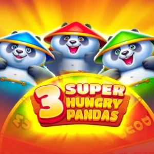 3 Super Hungry Pandas