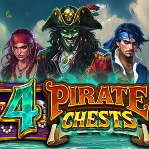 4 Pirate Chests