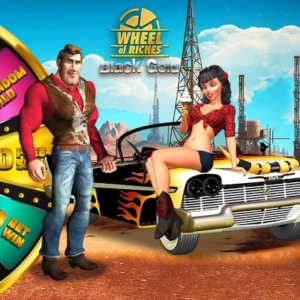 Black Gold Wheel of Riches