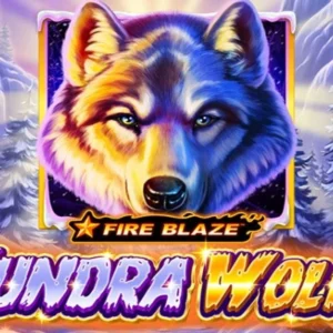Fire Blaze Golden: Tundra Wolf