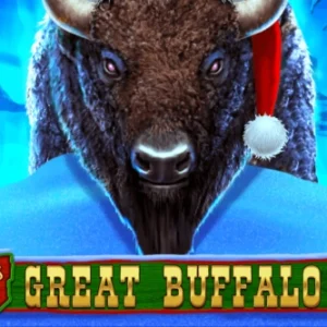 Great Buffalo Christmas Charm
