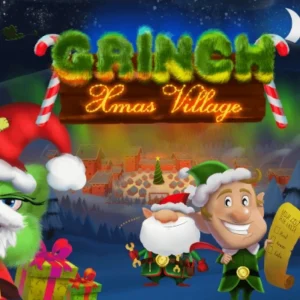 Grinch Xmas Village